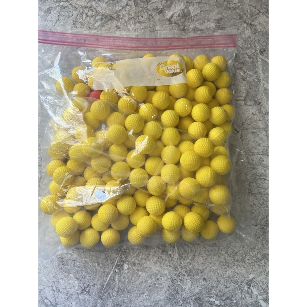 Lot of 160 Nerf Rival Compatible High Impact Foam Balls Ammo Refill